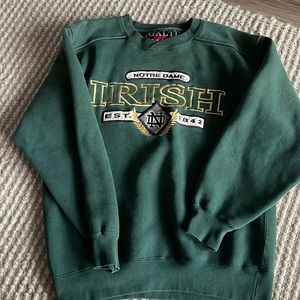 Vintage Notre Dame crewneck